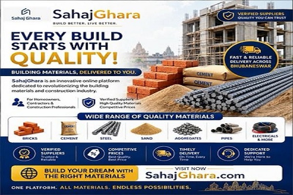 SahajGhara Building Materials Platform