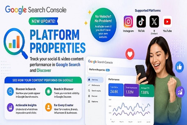 Google Search Console Platform Properties