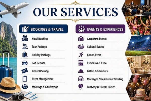 Complete Travel & Event Management Services