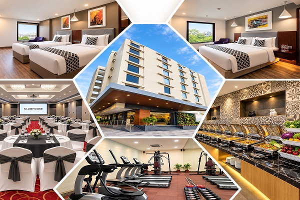 Clubhouse Hotel by CheckIn – Kolkata Airport – Hotel & Hospitality in New Town Square, Beside Spencer's Mall, Chinar Park, Rajarhat, Kolkata – 700136	